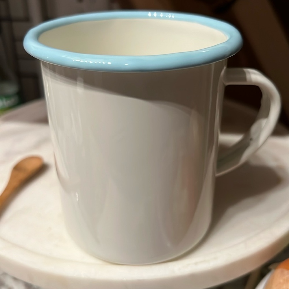 Hearth & Hand with Magnolia Collection Mug - Joanna Gaines Blue White Ceramic